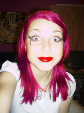 Pink hair