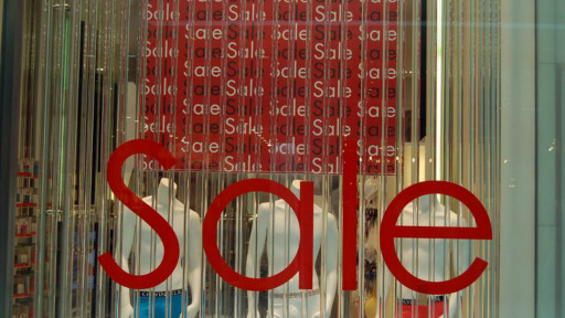 英国商店减价广告