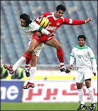 ديدار پرسپوليس مقابل پاس