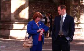 Caroline Quentin and 