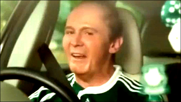 Paul Whitehouse as Plymouth fan