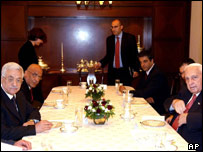 Pentru prima dată, liderii israelian şi palestinian se întlnesc la Ierusalim