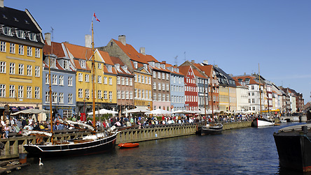 General views of Copenhagen, Denmark, © BBC. 