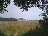 A view of York racecourse