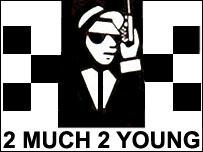 The Too Much Too Young logo