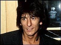 Ron Wood 1n 1987