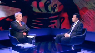 中國駐英大使劉曉明接受BBC採訪