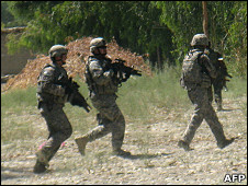 قوات أمريكية في جلال آباد