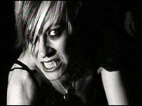 Karen Reilly in One Way Kiss video