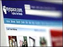 Página do MySpace (arquivo)