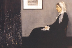Image: Whistler's Mother from book cover of Whistler's Mother: An American Icon by Margaret McDonald, &copy; Mus&eacute;e d'Orsay