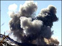 अफ़गानिस्तान मे बमबारी