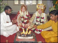 भारत में विदेशी शादी 