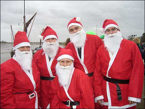 The 'Mud Monsters' get festive