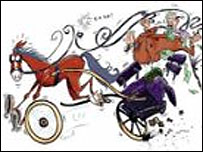 "خاله گادی وان" داود و فرشته را به سفر می برد