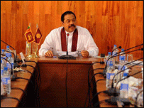 President Mahinda Rajapaksa (file photo)