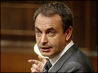 Španělský premiér José Zapatero