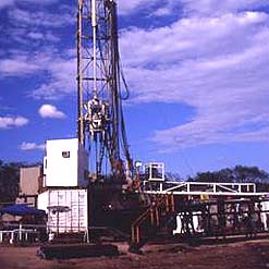 A big drill in Yucatan, Mexico
