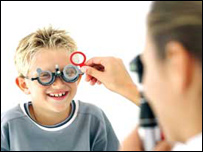 ضعف چشم در اطفال