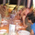 This is how it looked at the end of the first evening