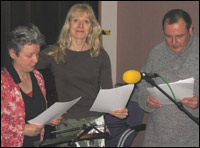 Nuala O'Sullivan, Amber Barnfather and Dima Kostenko