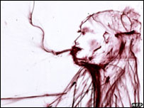 auto-retrato de Kate Moss