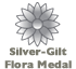 Silver Gilt Flora medal