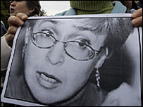 Anna Politkovskaya'nın posteri