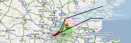 NATS the Heathrow consultation website: add your postcode