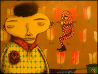 Trabalho de Os Gêmeos (cortesia The Graffiti Project)