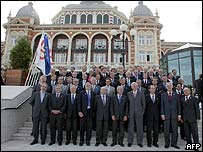 Ministři financí EU v nizozemském Scheveningenu