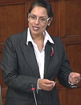 Witham Conservative MP Priti Patel