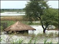 Inundações na região do Zambeze