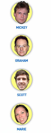 Pictures of Mickey, Graham, Scott and Marie