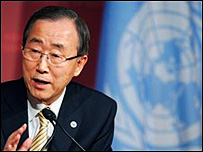 UN Secretary-General, Ban Ki-moon 