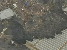 日本大地震引发海啸