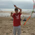 Daniel off've the beach