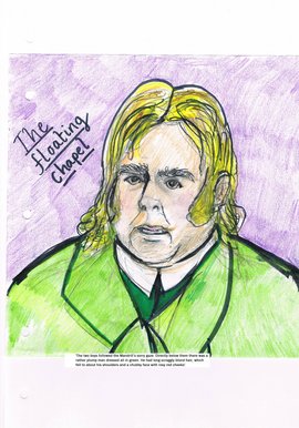 A drawing of my character Worrall Witchett