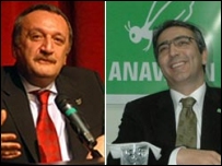 Mehmet Ağar ve Erkan Mumcu