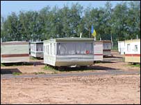 Місце проживання українських робітників на фермі Брайлі