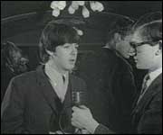 Paul McCartney and Michael Rhinehold