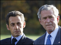 Sarkozy ve Bush