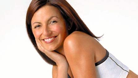 Davina McCall. Copyright Grant Sainsbury