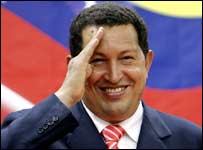 Hugo Chávez, presidente da Venezuela