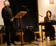 Juwon Ogungbe and Scilla Stewart