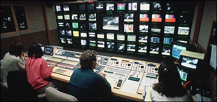 Cuarto de control de la BBC