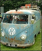 Not all the campers were in perfect condition