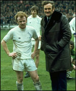 Billy Bremner with Don Revie