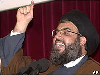 Hizbullah lideri Şeyh Hasan Nasrallah