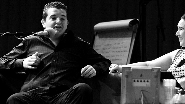 Kevin Bridges and Clare English